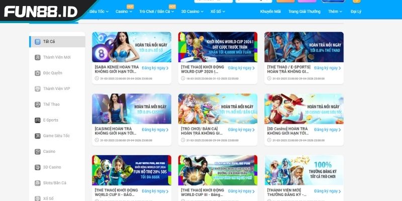 Điểm sáng tạo nên sự khác biệt của thể thao SABA FUN88